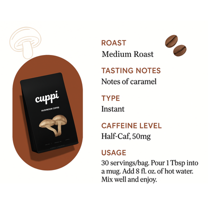 Cuppi Mushroom Coffee